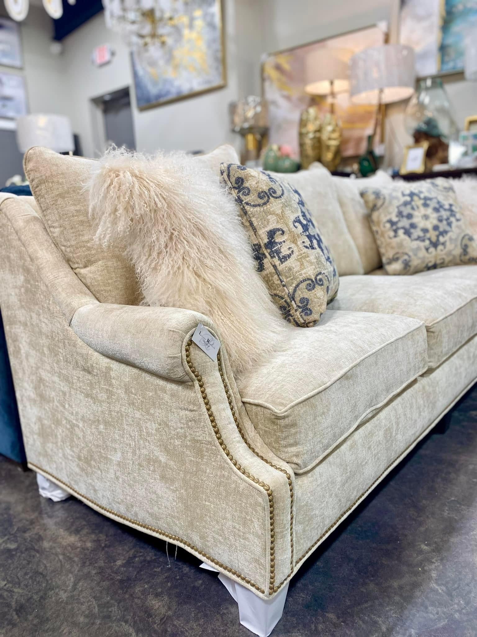 Neutral Cream Sofa (Custom)